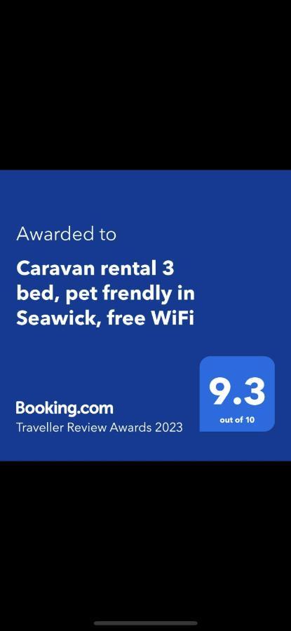 Hotel Angie'S Caravan At Seawick Saint Osyth Esterno foto